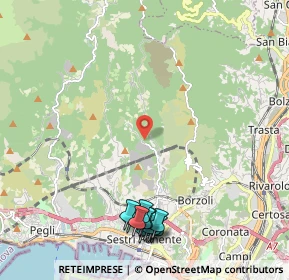 Mappa Via Gneo, 16153 Genova GE, Italia (2.70545)
