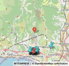 Mappa Via Gneo, 16153 Genova GE, Italia (2.5795)