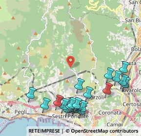 Mappa Via Gneo, 16153 Genova GE, Italia (2.638)