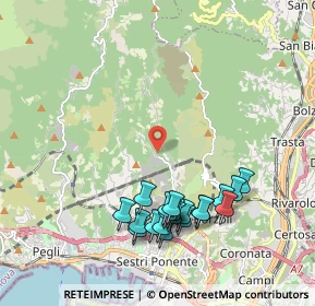 Mappa Via Gneo, 16153 Genova GE, Italia (2.146)