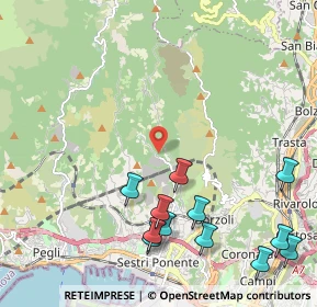 Mappa Via Gneo, 16153 Genova GE, Italia (2.67417)