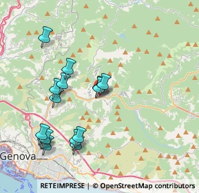 Mappa Ponte della Canova, 16165 Genova GE, Italia (3.99867)