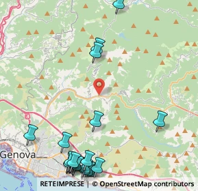 Mappa Ponte della Canova, 16165 Genova GE, Italia (6.055)