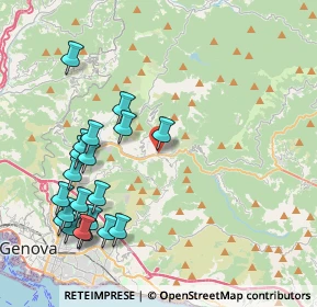 Mappa Ponte della Canova, 16165 Genova GE, Italia (4.7485)