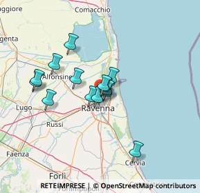 Mappa Via Achille Grandi, 48123 Ravenna RA, Italia (10.18786)