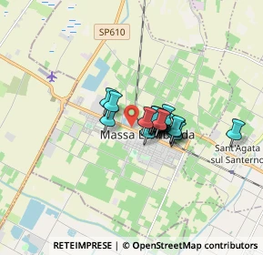Mappa Via Ilaria Alpi, 48024 Massa Lombarda RA, Italia (0.926)