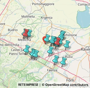 Mappa Via Ilaria Alpi, 48024 Massa Lombarda RA, Italia (11.183)