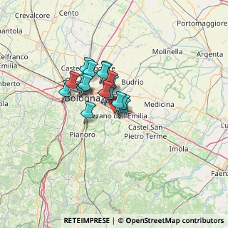 Mappa Via M. Teresa di Calcutta, 40064 Ozzano dell'Emilia BO, Italia (8.7)