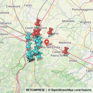 Mappa Via M. Teresa di Calcutta, 40064 Ozzano dell'Emilia BO, Italia (12.746)
