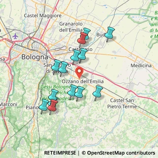 Mappa Via M. Teresa di Calcutta, 40064 Ozzano dell'Emilia BO, Italia (6.95571)