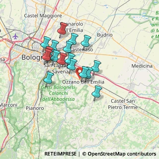 Mappa Via M. Teresa di Calcutta, 40064 Ozzano dell'Emilia BO, Italia (6.02722)
