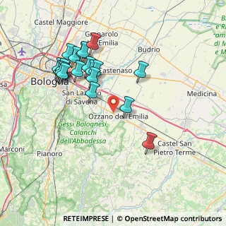 Mappa Via M. Teresa di Calcutta, 40064 Ozzano dell'Emilia BO, Italia (7.8465)