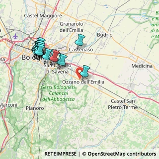 Mappa Via M. Teresa di Calcutta, 40064 Ozzano dell'Emilia BO, Italia (8.9695)