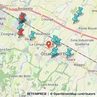 Mappa Via M. Teresa di Calcutta, 40064 Ozzano dell'Emilia BO, Italia (2.36786)