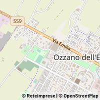 Térkép Ozzano dell'Emilia