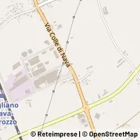 Mapa Magliano Alpi