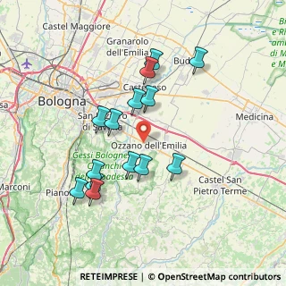 Mappa Via degli Orti, 40064 Ozzano dell'Emilia BO, Italia (6.97143)