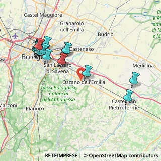 Mappa Via degli Orti, 40064 Ozzano dell'Emilia BO, Italia (9.2015)