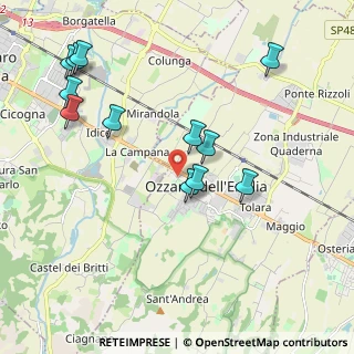 Mappa Via degli Orti, 40064 Ozzano dell'Emilia BO, Italia (2.20667)