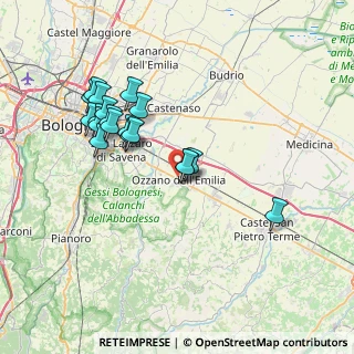 Mappa Via Enrico Berlinguer, 40064 Ozzano dell'Emilia BO, Italia (7.23526)