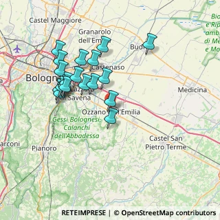 Mappa Via Enrico Berlinguer, 40064 Ozzano dell'Emilia BO, Italia (7.21579)