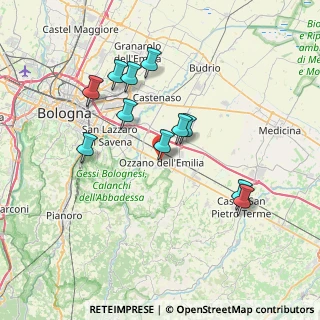 Mappa Via Enrico Berlinguer, 40064 Ozzano dell'Emilia BO, Italia (6.88091)