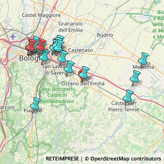 Mappa Via Enrico Berlinguer, 40064 Ozzano dell'Emilia BO, Italia (9.5595)