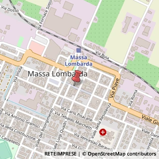Mappa Corso Vittorio Veneto, 70, 48024 Massa Lombarda, Ravenna (Emilia Romagna)