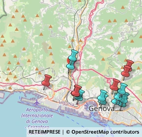 Mappa Via Giorgio Perlasca, 16161 Genova GE, Italia (4.8825)