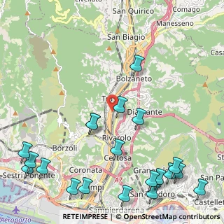 Mappa Via Giorgio Perlasca, 16161 Genova GE, Italia (3.075)