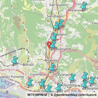 Mappa Via Giorgio Perlasca, 16161 Genova GE, Italia (3.19533)