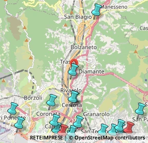 Mappa Genova, 16161 Genova GE, Italia (3.4685)