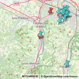 Mappa Via Ca' Belfiore, 40037 Sasso Marconi BO, Italia (6.48)