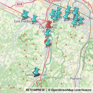 Mappa Via Ca' Belfiore, 40037 Sasso Marconi BO, Italia (5.5465)
