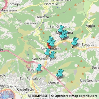 Mappa Via Piacenza, 16010 Genova GE, Italia (1.53923)