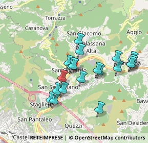 Mappa Via Rubaldo Merello, 16141 Genova GE, Italia (1.7095)