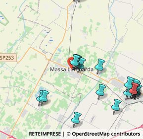 Mappa Piazza Umberto Ricci, 48024 Massa Lombarda RA, Italia (5.2555)