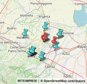 Mappa Piazza Umberto Ricci, 48024 Massa Lombarda RA, Italia (10.54316)