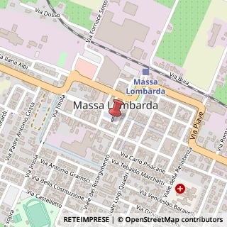 Mappa Via Guido D'Arezzo, 10, 48024 Massa Lombarda, Ravenna (Emilia Romagna)