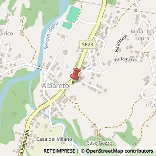 Mappa Via della Repubblica, 36, 43051 Albareto, Parma (Emilia Romagna)