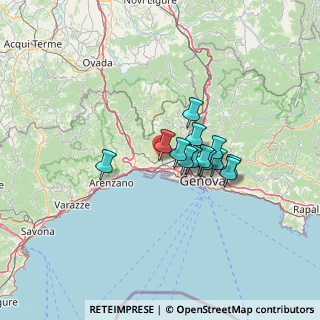 Mappa Via Carpenara, 16155 Genova GE, Italia (9.14385)