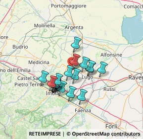 Mappa Via Fratelli Cervi, 48024 Massa Lombarda RA, Italia (10.8045)