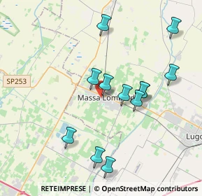 Mappa Via Fratelli Cervi, 48024 Massa Lombarda RA, Italia (3.79333)