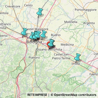 Mappa Via Cesare Maltoni, 40064 Ozzano dell'Emilia BO, Italia (11.38077)