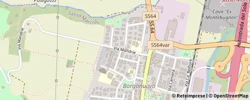 Mappa Sasso Marconi