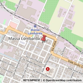 Mappa Via Giuseppe Garibaldi, 11, 48024 Massa Lombarda, Ravenna (Emilia Romagna)