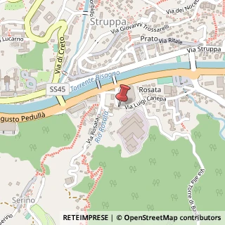 Mappa Via Luigi Canepa, 7r-13h, 16165 Genova, Genova (Liguria)