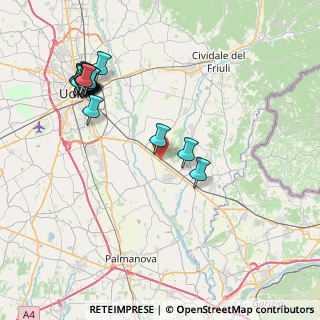 Mappa Strada Regionale, 33042 Manzano UD, Italia (9.4655)