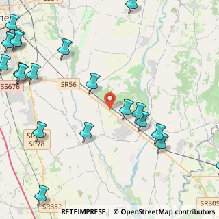 Mappa Strada Regionale, 33042 Manzano UD, Italia (6.32)