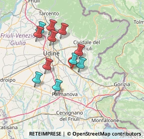 Mappa 33042 Manzano UD, Italia (12.29545)